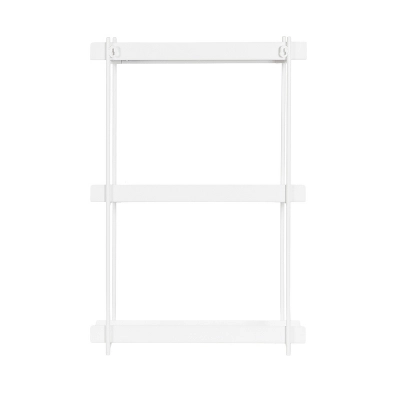 Kate & Laurel All Things Decor 20" Dominic Tiered Wall Shelf White - Image 4