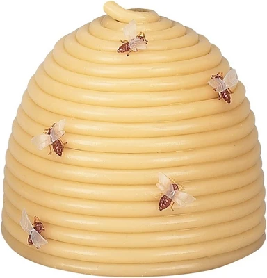 Candle By The Hour 120-Hour Beehive Candle, Eco-friendly Natural Beeswax With Cotton Wick - Image 3