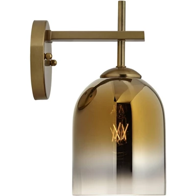 Possini Euro Design Possini Euro Freya 11 1/2" High Gradient Gold Wall Sconce - Image 6