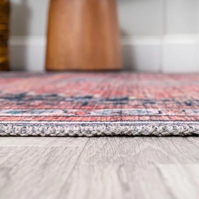 Dalyan Geometric Medallions Washable Area Rug - JONATHAN Y - Image 6