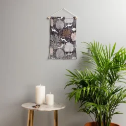 Avenie Countryside Forest Snow Fox Fiber Wall Hanging - Society6