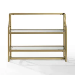 Aimee Wall Shelf Gold - Crosley
