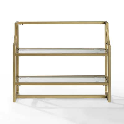 Aimee Wall Shelf Gold - Crosley