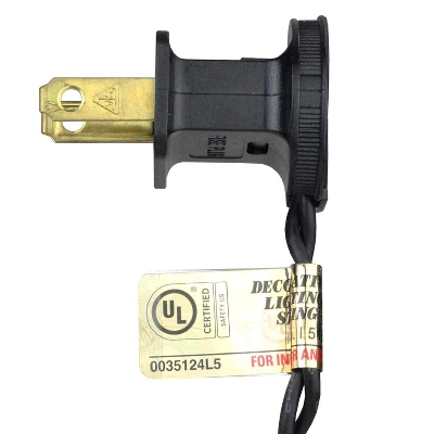 Northlight Mini Incandescent Christmas Lights - Purple - 20.25' Black Wire - 100ct - Image 6