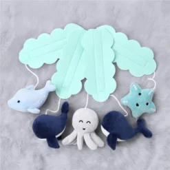 The Peanutshell Baby Musical Crib Mobile - Sealife