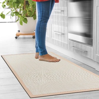 World Rug Gallery Basketweave Anti-Fatigue Standing Mat - Image 9