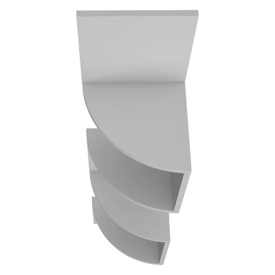 Rosebud Corner Floating Shelf: Modern Full-Wall 4-Shelf Unit - Image 6