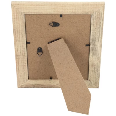 Northlight Wooden Picture Frames For 5" X 7" Photo - Natural And White - Set Of 4 - Image 7