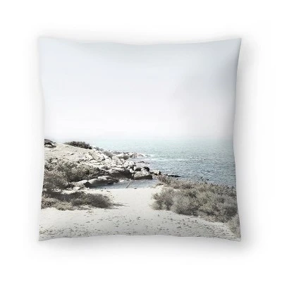 Seaside With Rocks By Tanya Shumkina Throw Pillow - Americanflat - Image 7